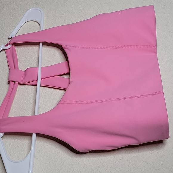 Carbon38 T Back Bra in Bubblegum Pink - Picture 2 of 9